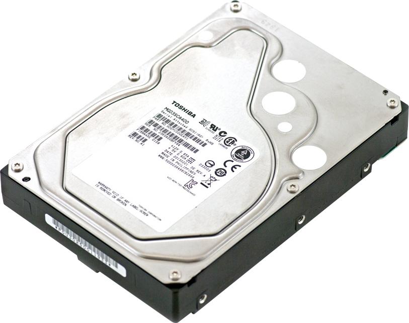 HDEPC00GEA51 Toshiba Enterprise Capacity 4TB 7200RPM SAS 6Gbps 64MB Cache (512n) 3.5-inch Internal Hard Drive