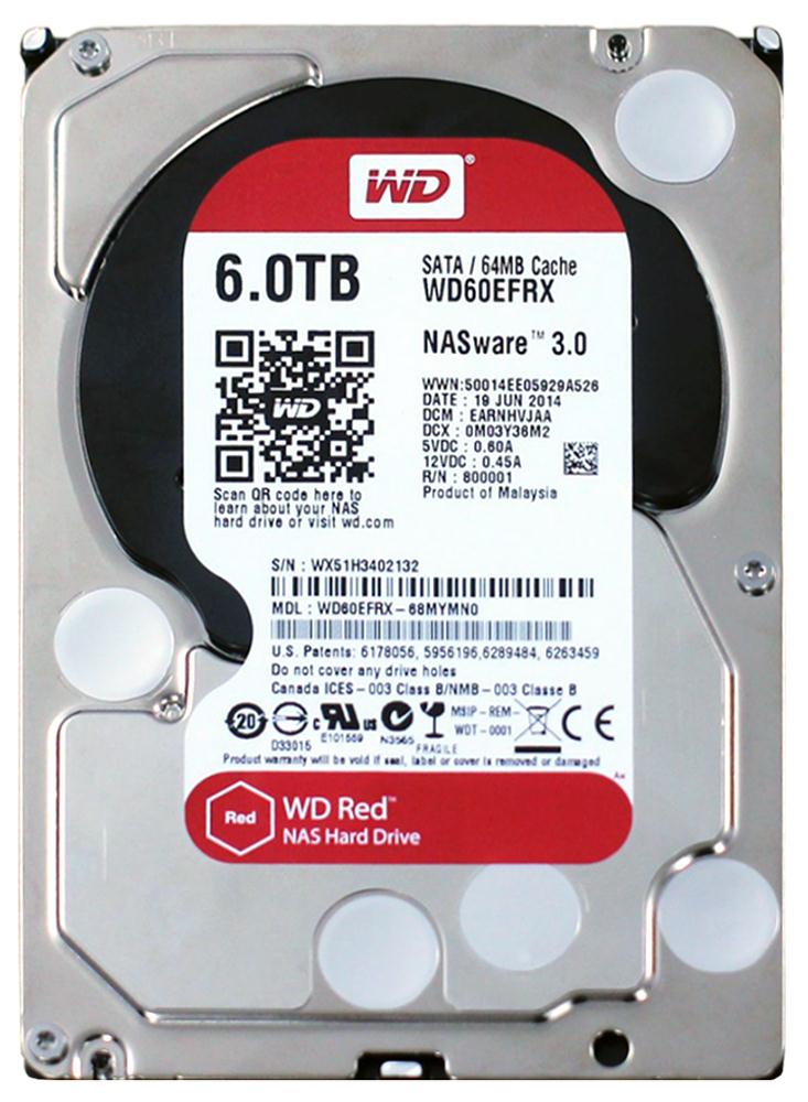 Western Digital WD60EFRX-68MYMN0